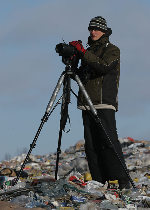 ooo
HK sekretär kadunud ankeete otsimas, Pärnu prügila, talv 2005 

Margus Ots
Keywords: birders lindurid birdwatch