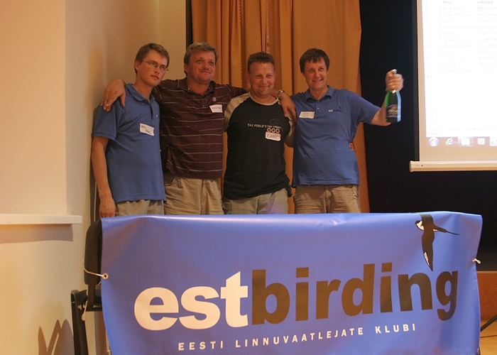 Estonian Open 2010 võitjad - RC & Pets
Rogosi, Võrumaa, 14.8.2010

Andrus Jair
Keywords: birders