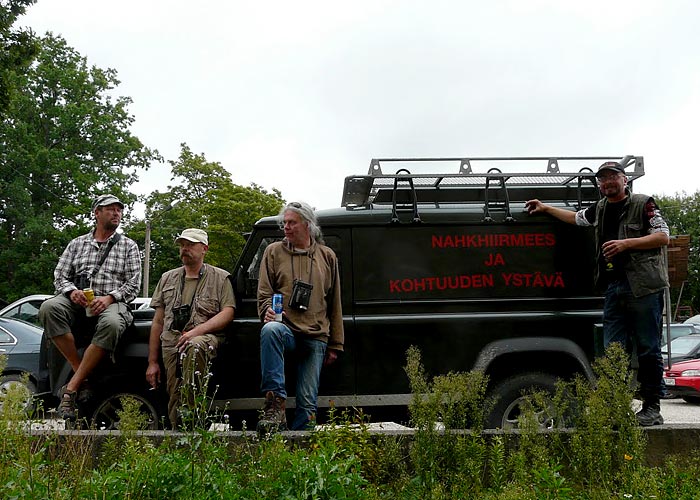 Team Nahkhiirmees ja kohtuuden ystävä
Linnuralli Estonian Open 2011

Petteri Mäkelä
Keywords: birders